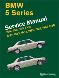 BMW 5-Series - 1982-1988 - Bentley Service Manual