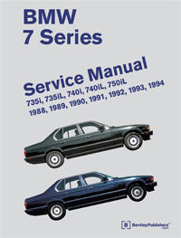 BMW 7-Series - 1988-1994 - Bentley Service Manual