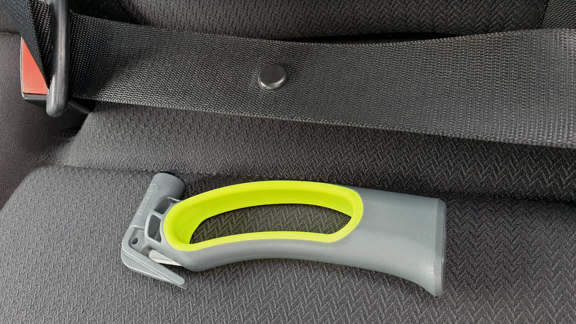 Resqhammer (click for larger image) Car rescue life hammer